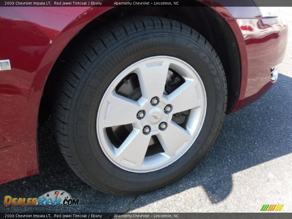 2009 Chevrolet Impala LT Red Jewel Tintcoat / Ebony Photo #17