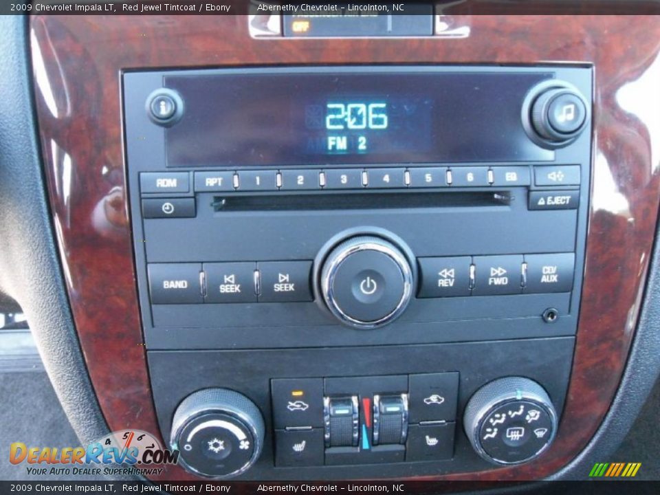 2009 Chevrolet Impala LT Red Jewel Tintcoat / Ebony Photo #25