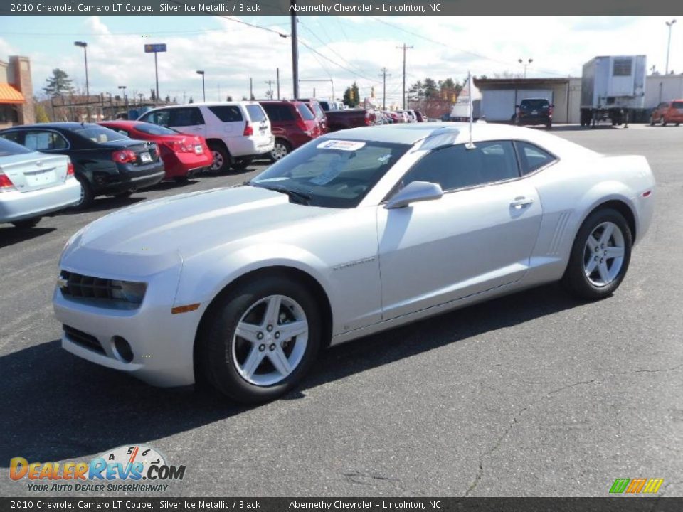 2010 Chevrolet Camaro LT Coupe Silver Ice Metallic / Black Photo #1