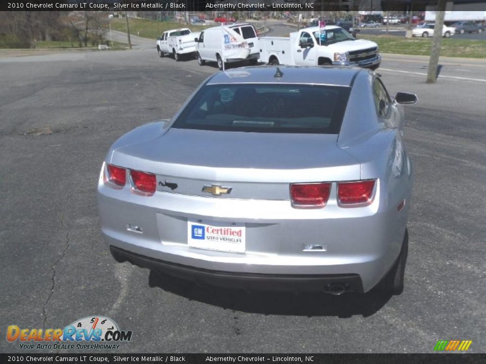 2010 Chevrolet Camaro LT Coupe Silver Ice Metallic / Black Photo #3