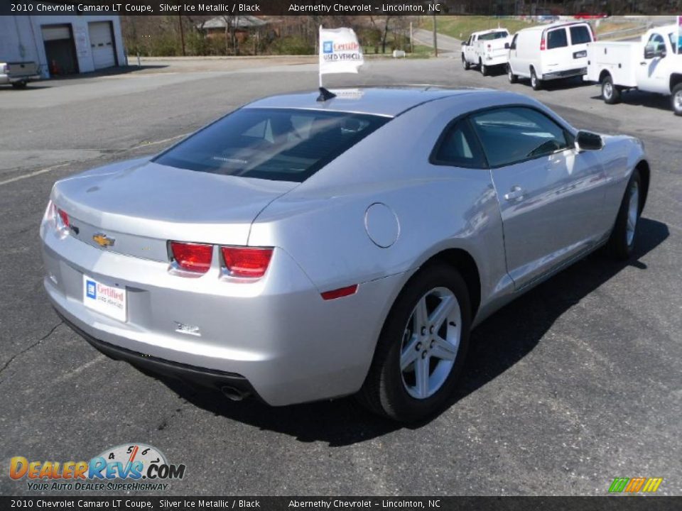 2010 Chevrolet Camaro LT Coupe Silver Ice Metallic / Black Photo #4