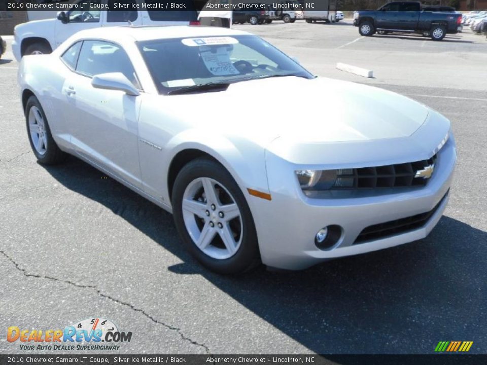 2010 Chevrolet Camaro LT Coupe Silver Ice Metallic / Black Photo #5