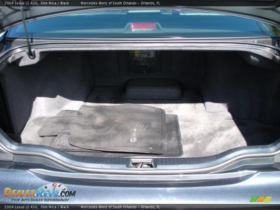 2004 Lexus LS 430 Flint Mica / Black Photo #23