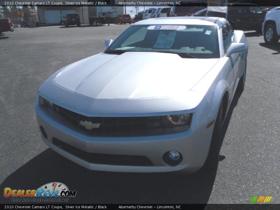 2010 Chevrolet Camaro LT Coupe Silver Ice Metallic / Black Photo #6