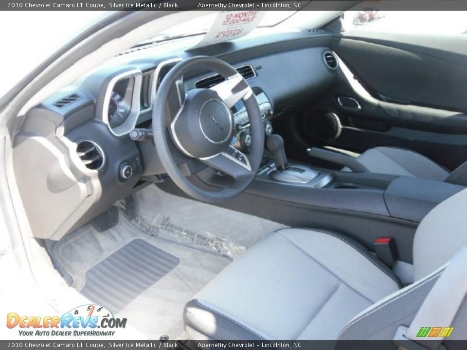 2010 Chevrolet Camaro LT Coupe Silver Ice Metallic / Black Photo #11