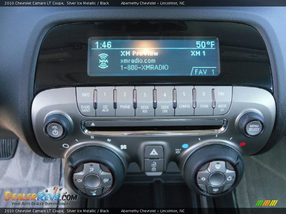 2010 Chevrolet Camaro LT Coupe Silver Ice Metallic / Black Photo #24