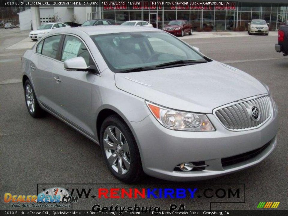 2010 Buick LaCrosse CXL Quicksilver Metallic / Dark Titanium/Light Titanium Photo #1