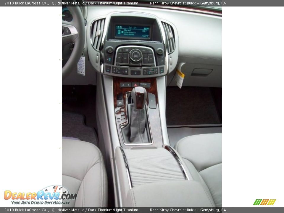 2010 Buick LaCrosse CXL Quicksilver Metallic / Dark Titanium/Light Titanium Photo #18