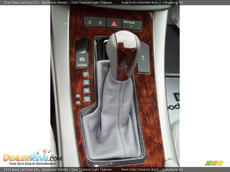 2010 Buick LaCrosse CXL Quicksilver Metallic / Dark Titanium/Light Titanium Photo #21