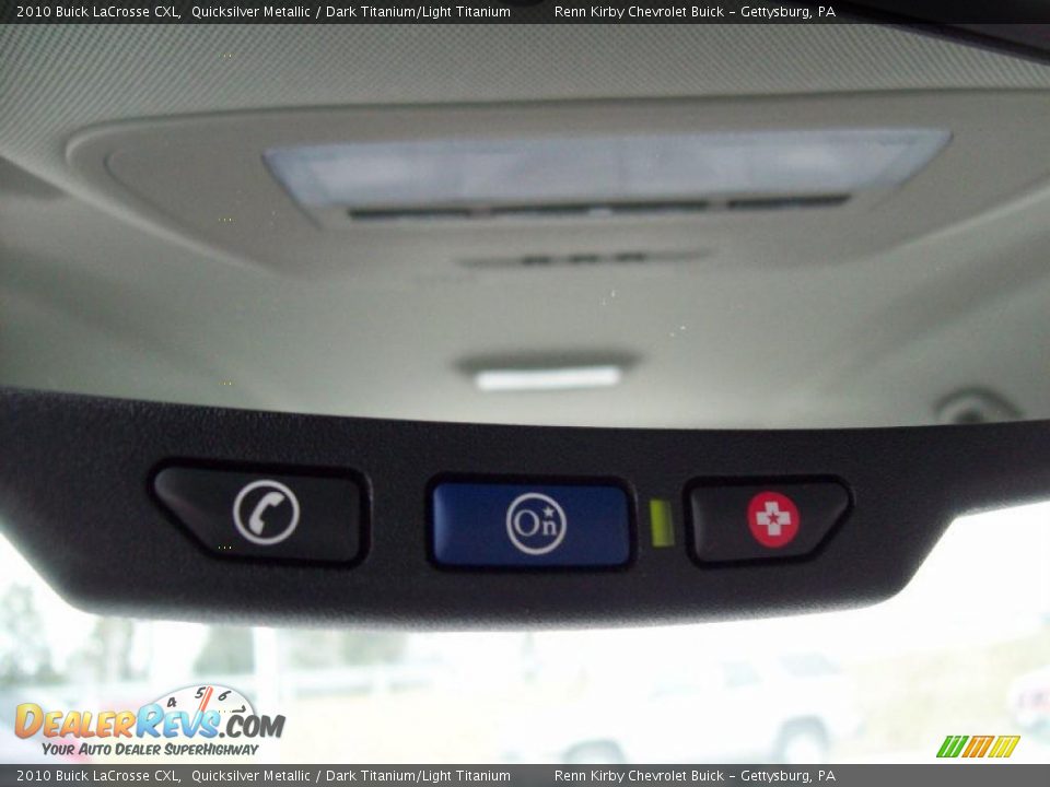 2010 Buick LaCrosse CXL Quicksilver Metallic / Dark Titanium/Light Titanium Photo #23