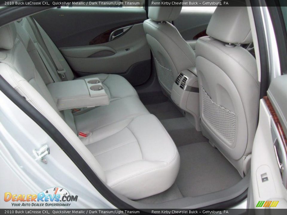 2010 Buick LaCrosse CXL Quicksilver Metallic / Dark Titanium/Light Titanium Photo #24