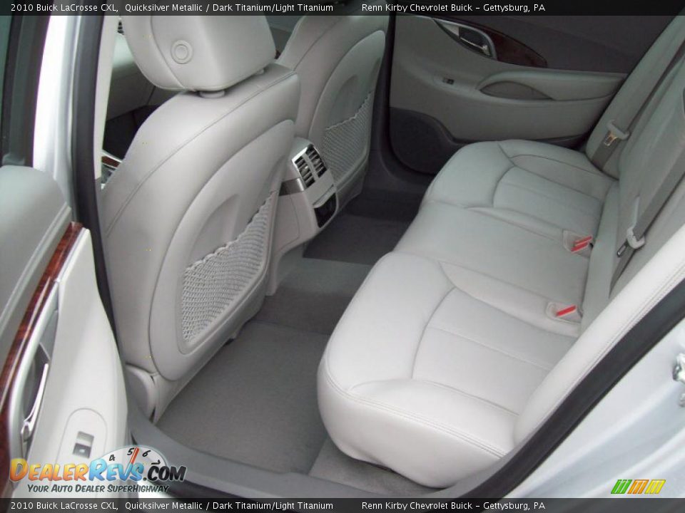 2010 Buick LaCrosse CXL Quicksilver Metallic / Dark Titanium/Light Titanium Photo #25