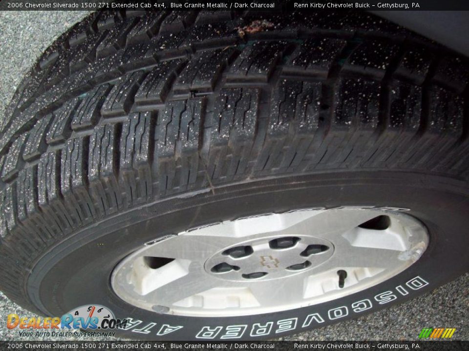 2006 Chevrolet Silverado 1500 Z71 Extended Cab 4x4 Blue Granite Metallic / Dark Charcoal Photo #5