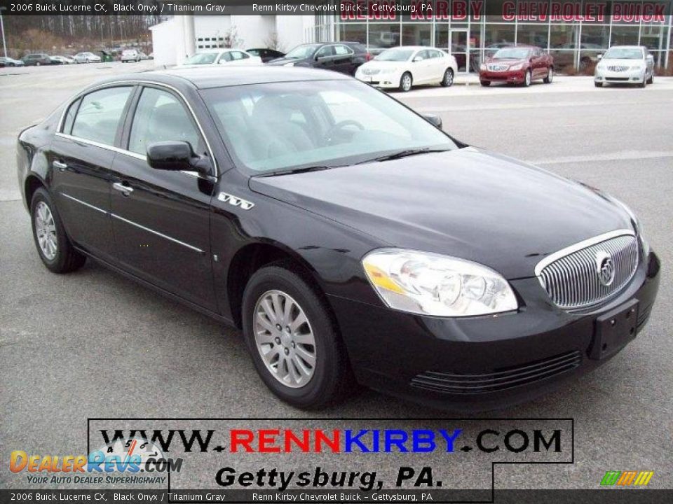 2006 Buick Lucerne CX Black Onyx / Titanium Gray Photo #1