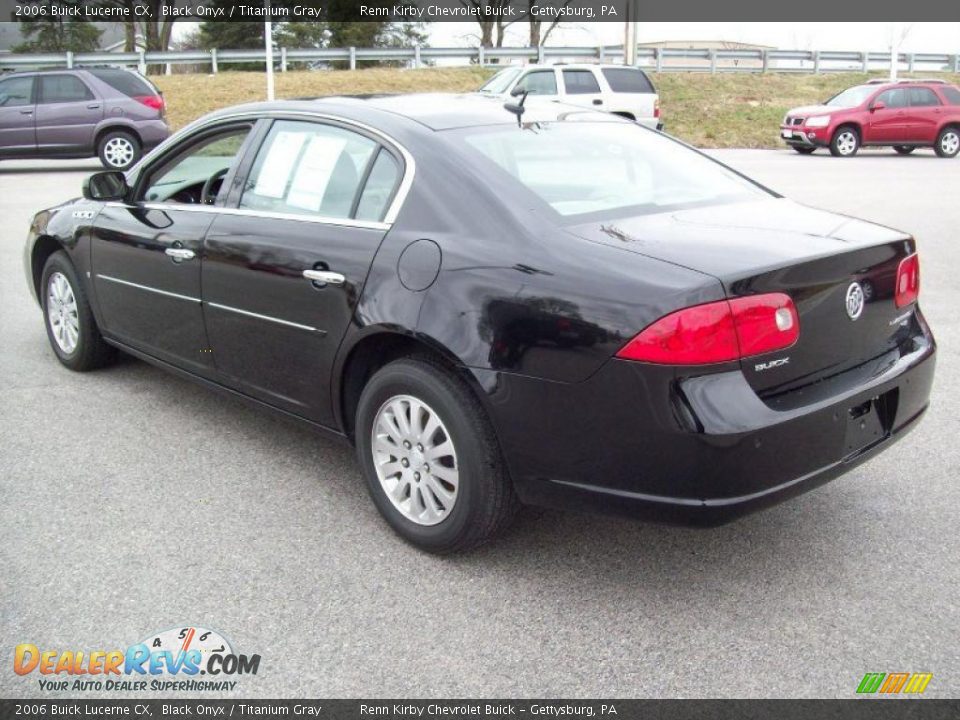 2006 Buick Lucerne CX Black Onyx / Titanium Gray Photo #2