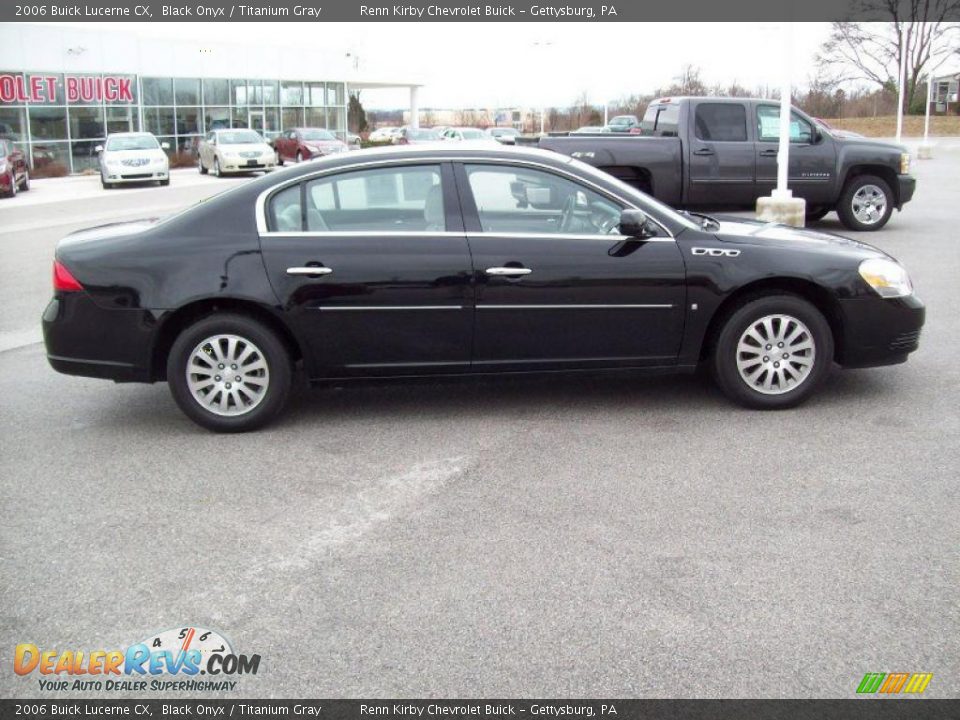 2006 Buick Lucerne CX Black Onyx / Titanium Gray Photo #3