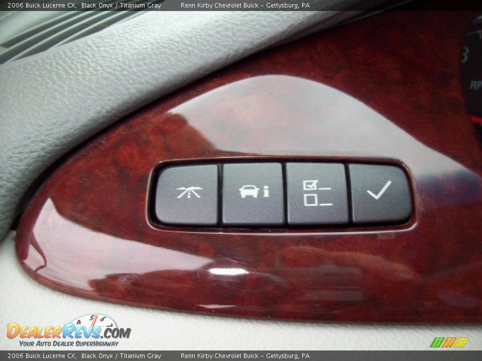 2006 Buick Lucerne CX Black Onyx / Titanium Gray Photo #5