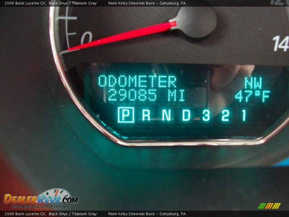 2006 Buick Lucerne CX Black Onyx / Titanium Gray Photo #8