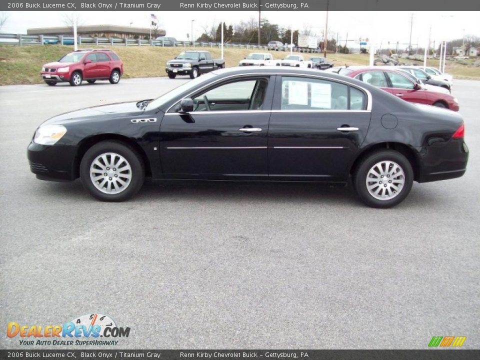2006 Buick Lucerne CX Black Onyx / Titanium Gray Photo #10