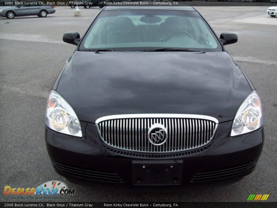 2006 Buick Lucerne CX Black Onyx / Titanium Gray Photo #15