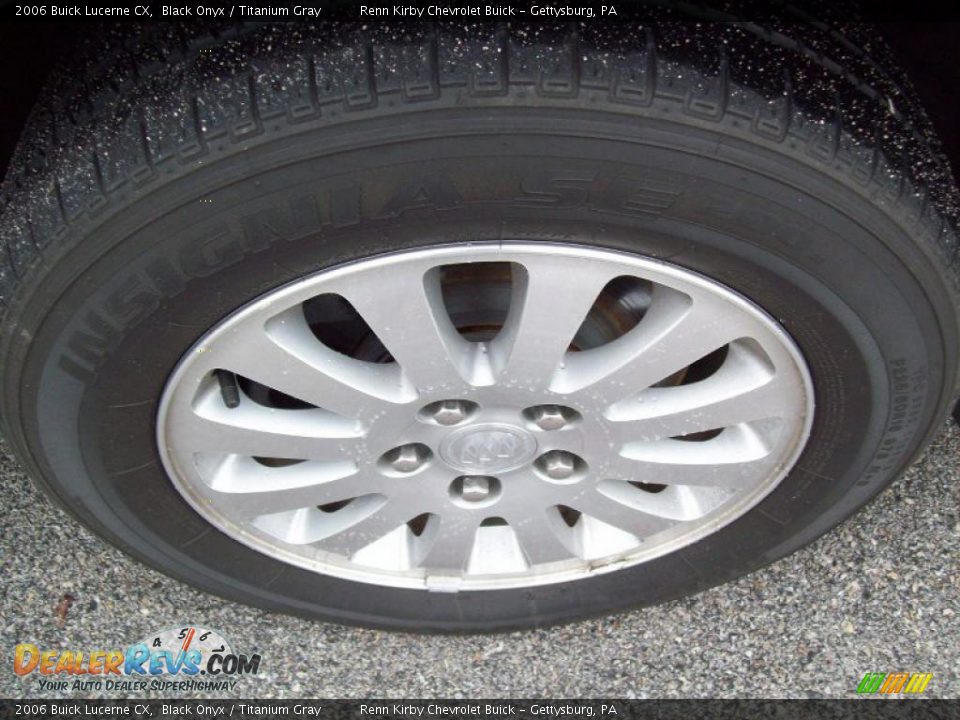 2006 Buick Lucerne CX Black Onyx / Titanium Gray Photo #16