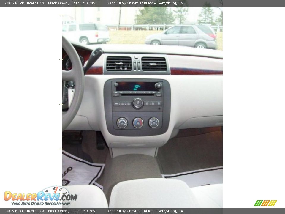 2006 Buick Lucerne CX Black Onyx / Titanium Gray Photo #19