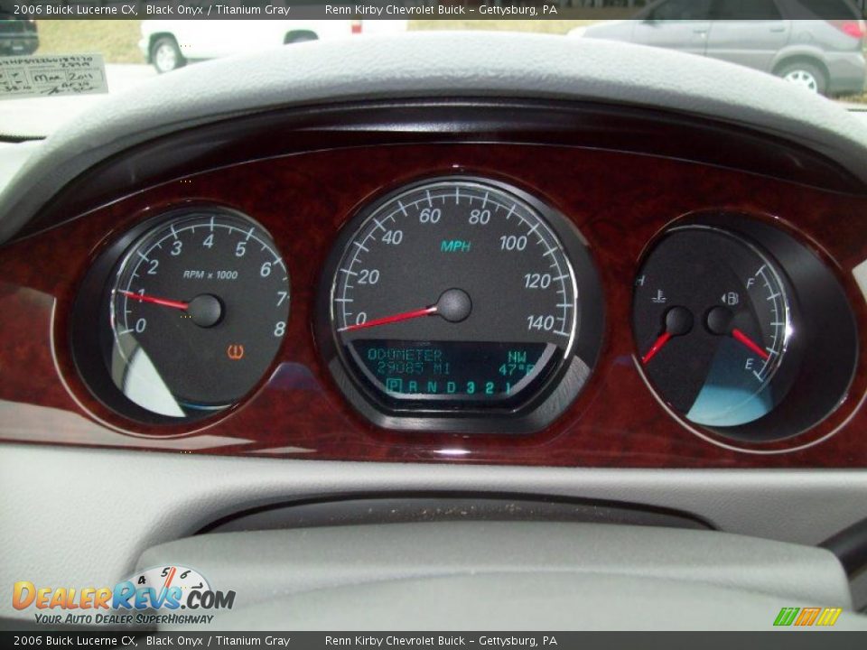 2006 Buick Lucerne CX Black Onyx / Titanium Gray Photo #20