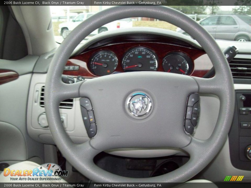 2006 Buick Lucerne CX Black Onyx / Titanium Gray Photo #21
