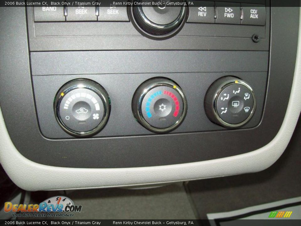 2006 Buick Lucerne CX Black Onyx / Titanium Gray Photo #22