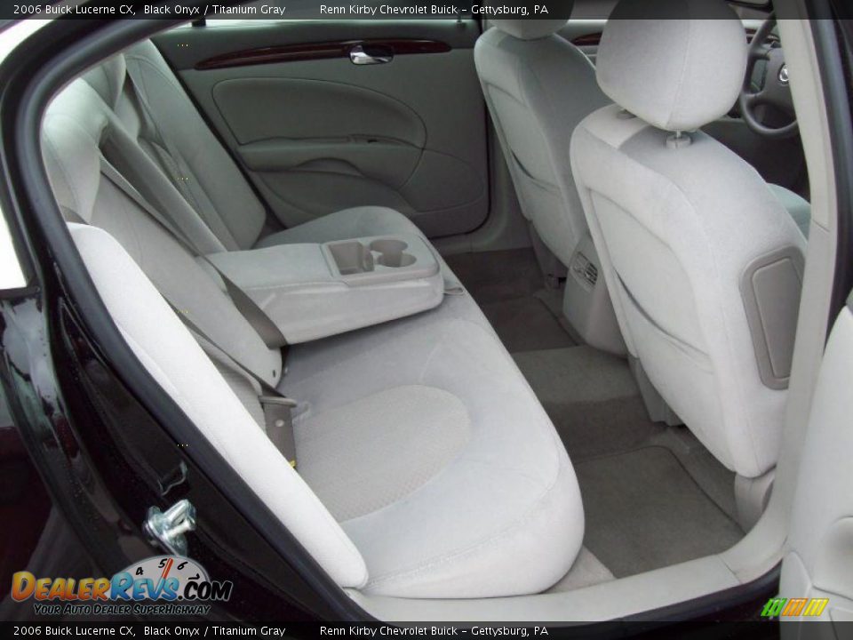 2006 Buick Lucerne CX Black Onyx / Titanium Gray Photo #24