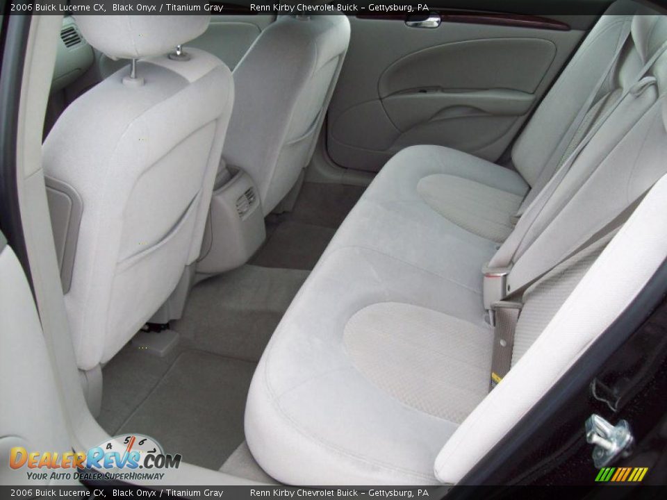 2006 Buick Lucerne CX Black Onyx / Titanium Gray Photo #25