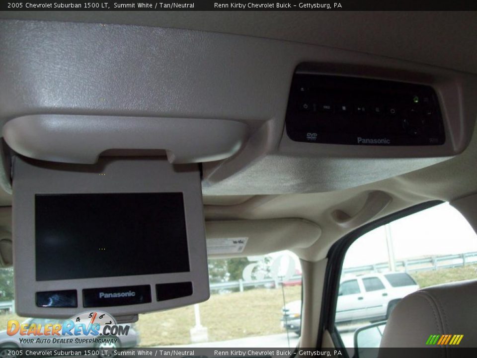 2005 Chevrolet Suburban 1500 LT Summit White / Tan/Neutral Photo #3