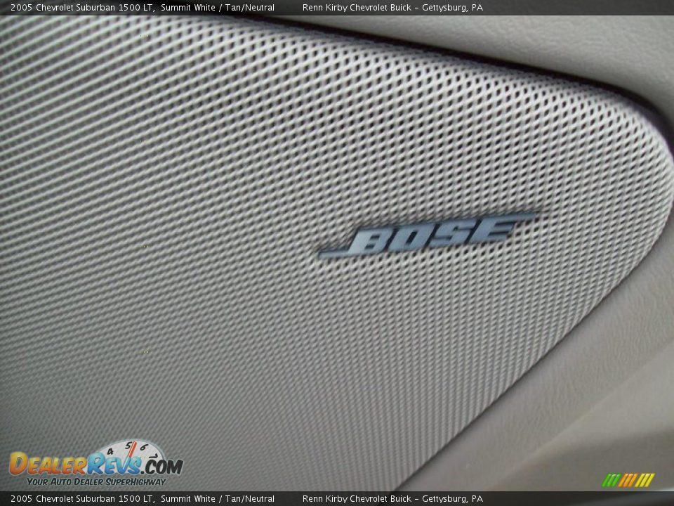2005 Chevrolet Suburban 1500 LT Summit White / Tan/Neutral Photo #30