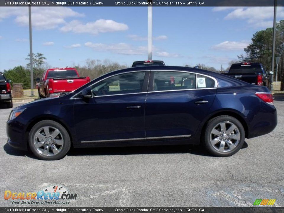 2010 Buick LaCrosse CXL Midnight Blue Metallic / Ebony Photo #5