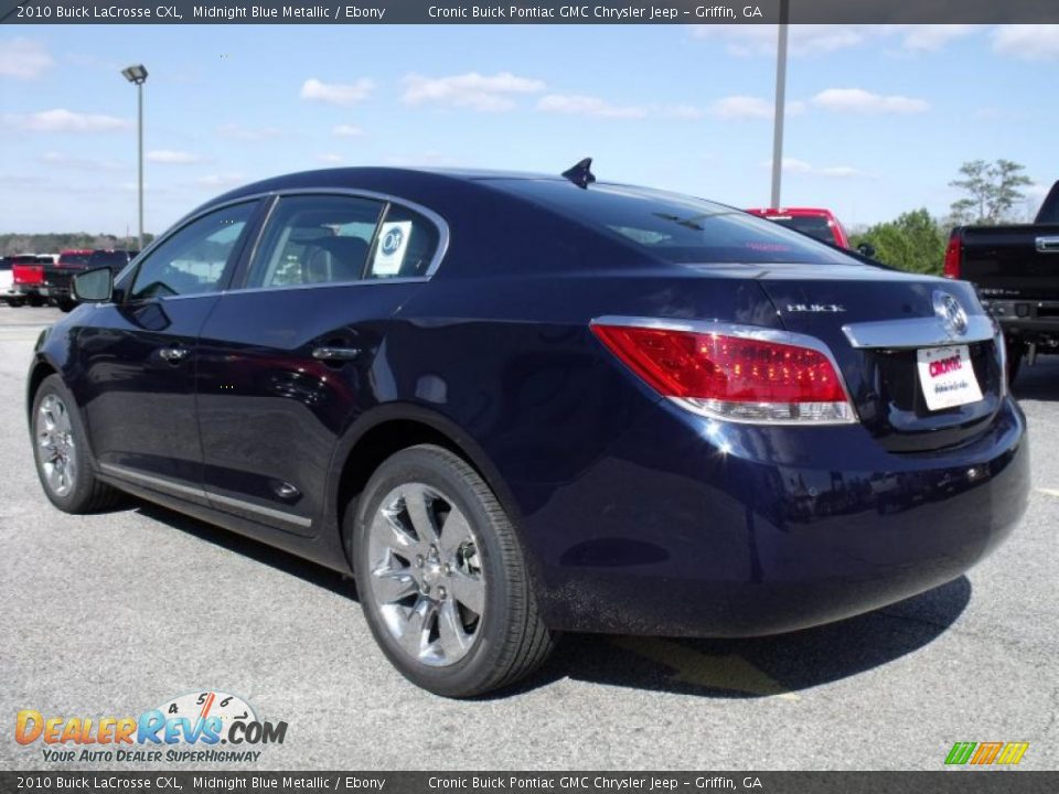 2010 Buick LaCrosse CXL Midnight Blue Metallic / Ebony Photo #6