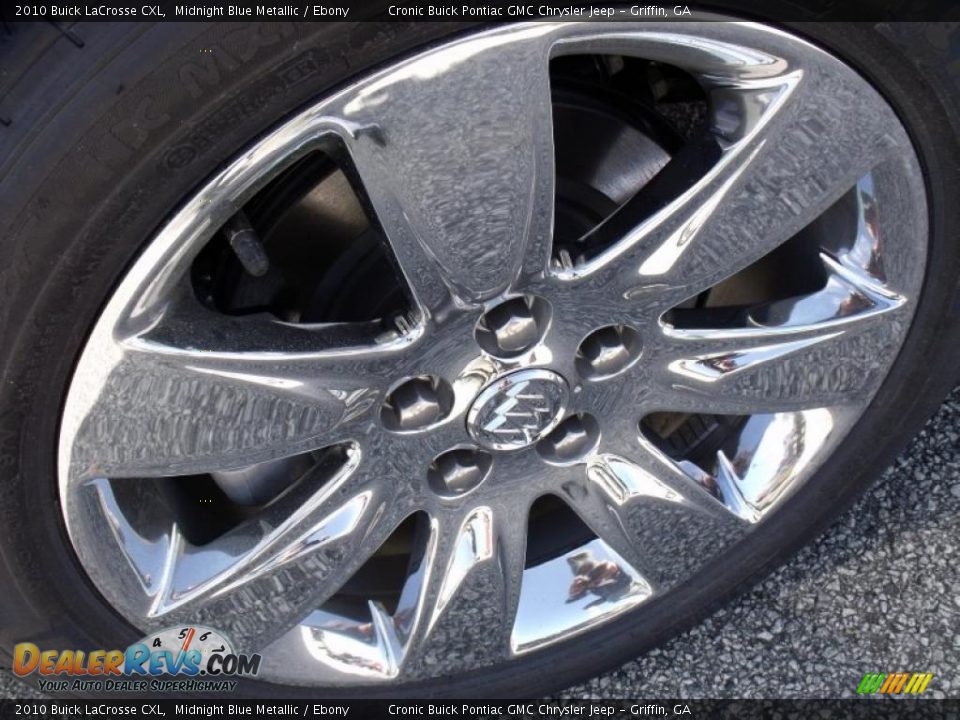 2010 Buick LaCrosse CXL Midnight Blue Metallic / Ebony Photo #9