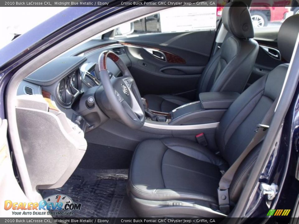 2010 Buick LaCrosse CXL Midnight Blue Metallic / Ebony Photo #10