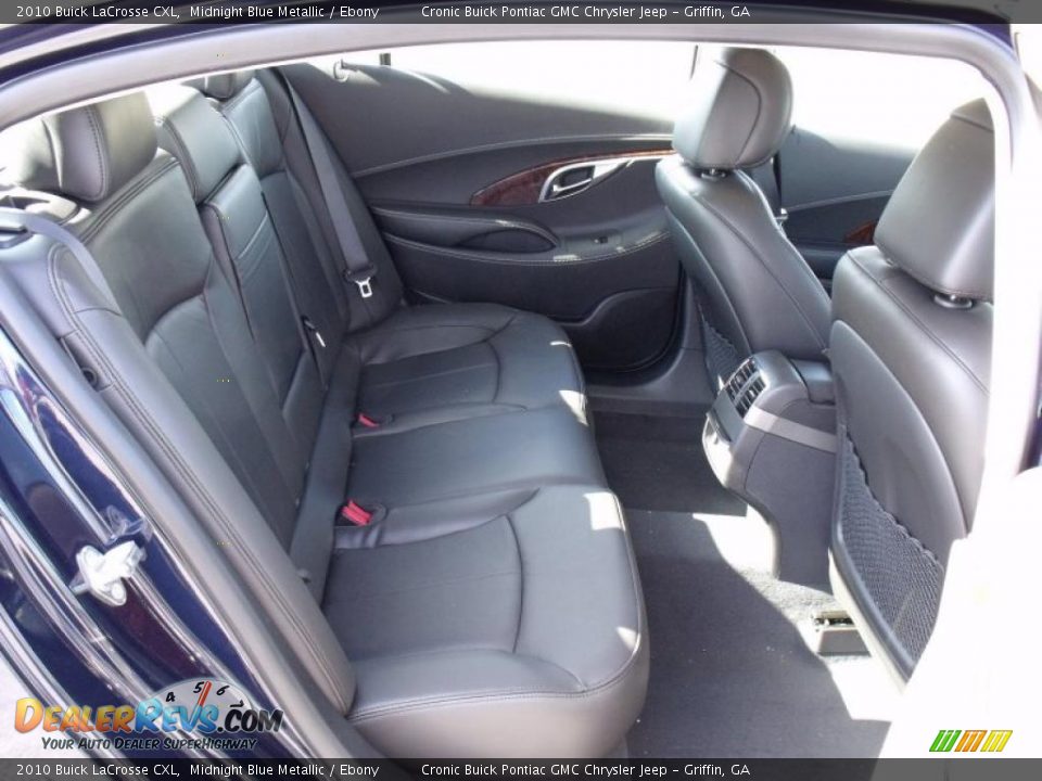 2010 Buick LaCrosse CXL Midnight Blue Metallic / Ebony Photo #12