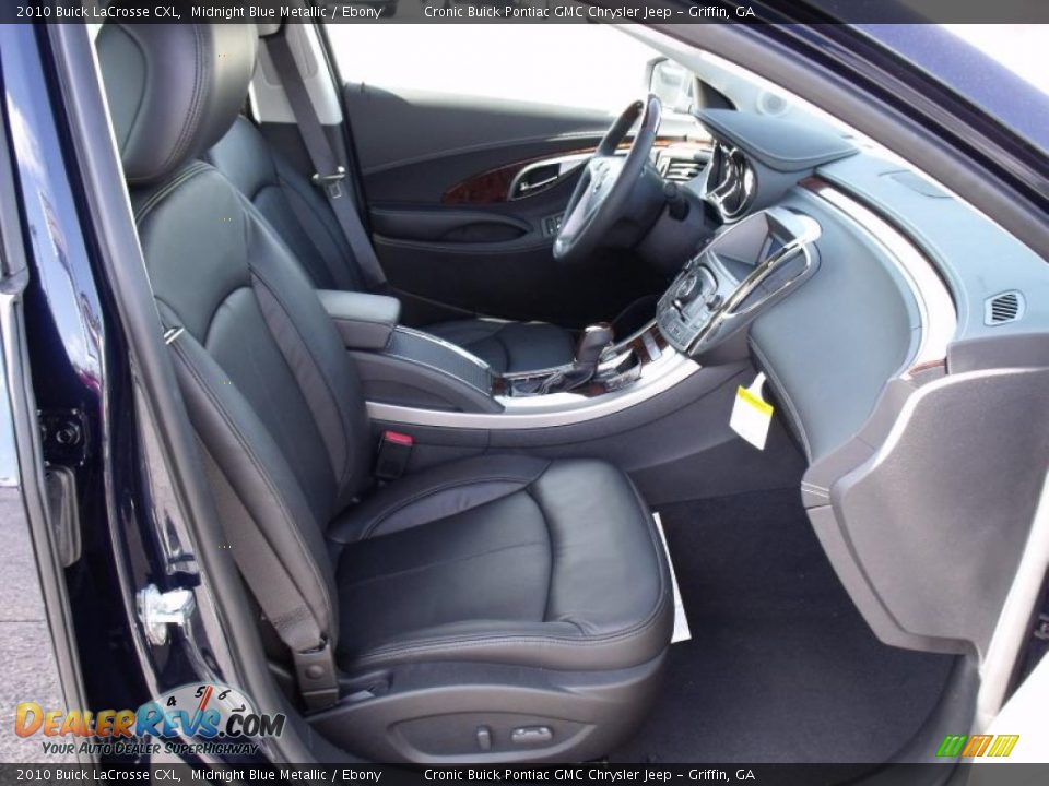 2010 Buick LaCrosse CXL Midnight Blue Metallic / Ebony Photo #13