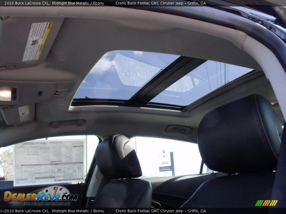2010 Buick LaCrosse CXL Midnight Blue Metallic / Ebony Photo #16