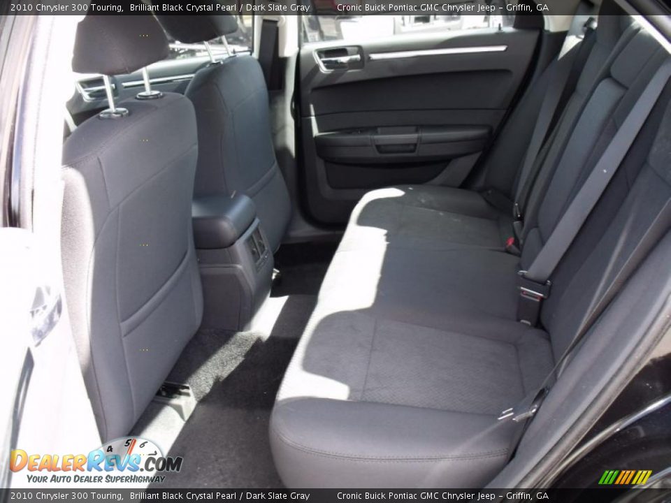 2010 Chrysler 300 Touring Brilliant Black Crystal Pearl / Dark Slate Gray Photo #13