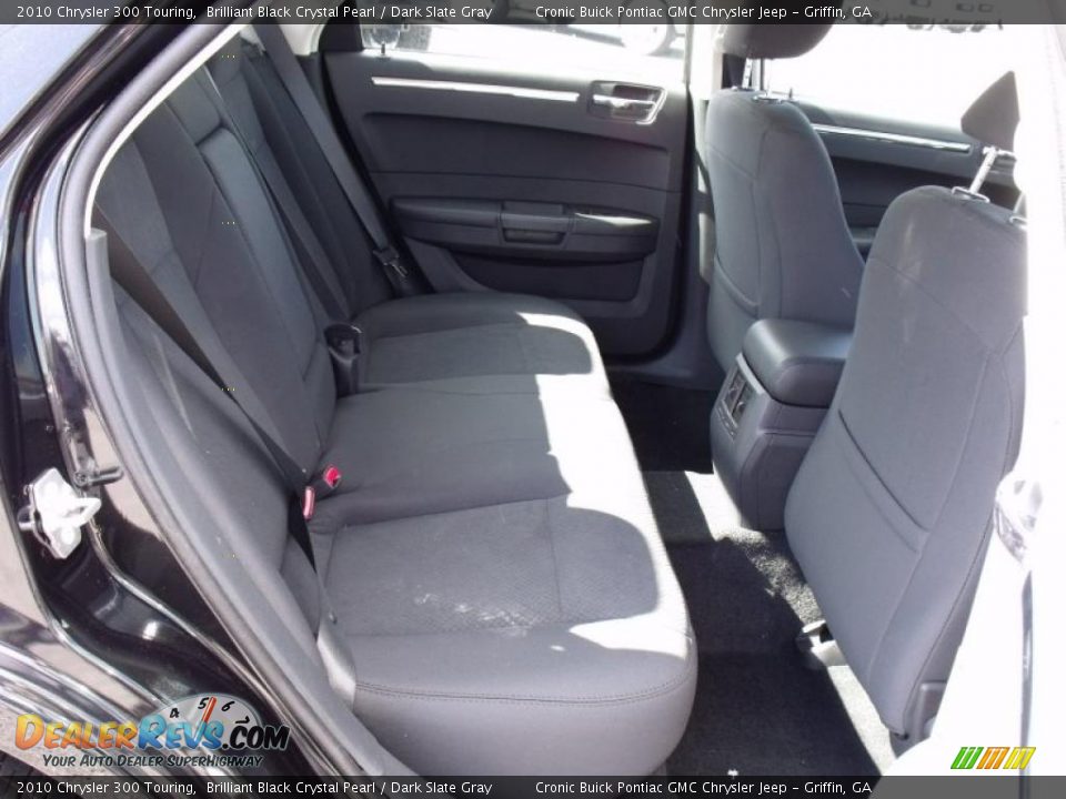 2010 Chrysler 300 Touring Brilliant Black Crystal Pearl / Dark Slate Gray Photo #14