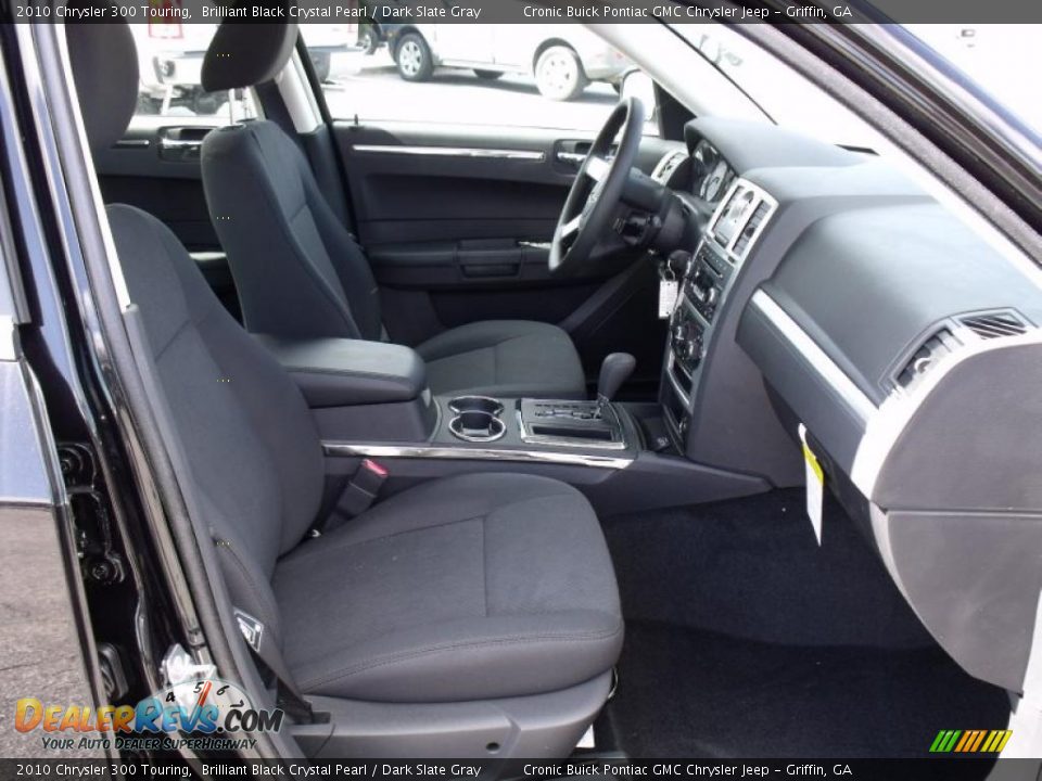 2010 Chrysler 300 Touring Brilliant Black Crystal Pearl / Dark Slate Gray Photo #15