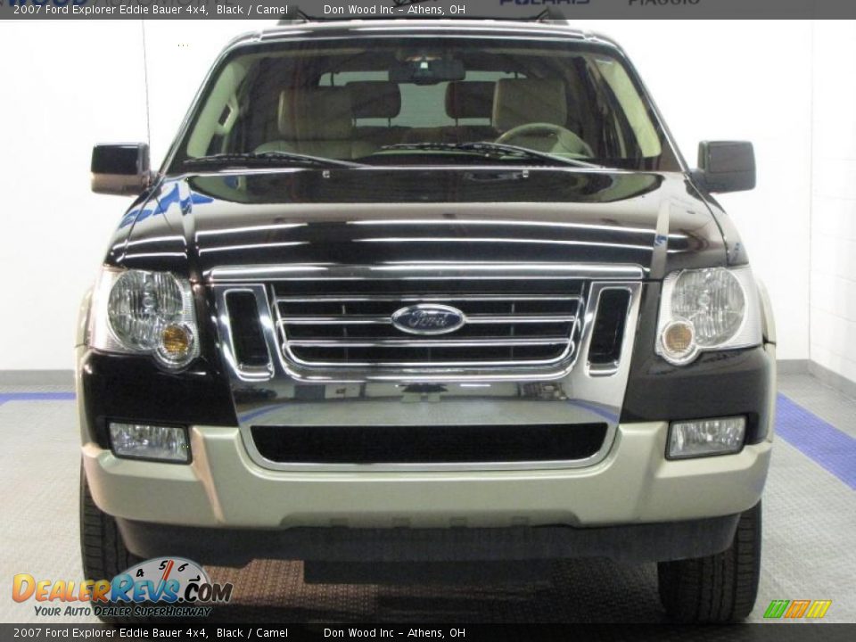 2007 Ford Explorer Eddie Bauer 4x4 Black / Camel Photo #7