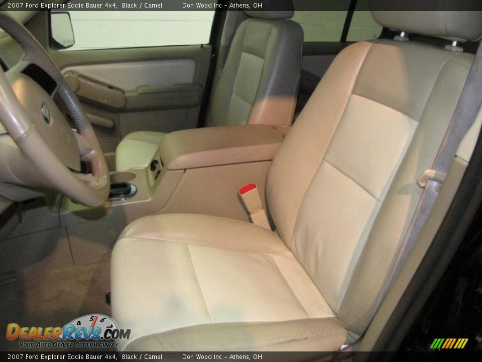 2007 Ford Explorer Eddie Bauer 4x4 Black / Camel Photo #10