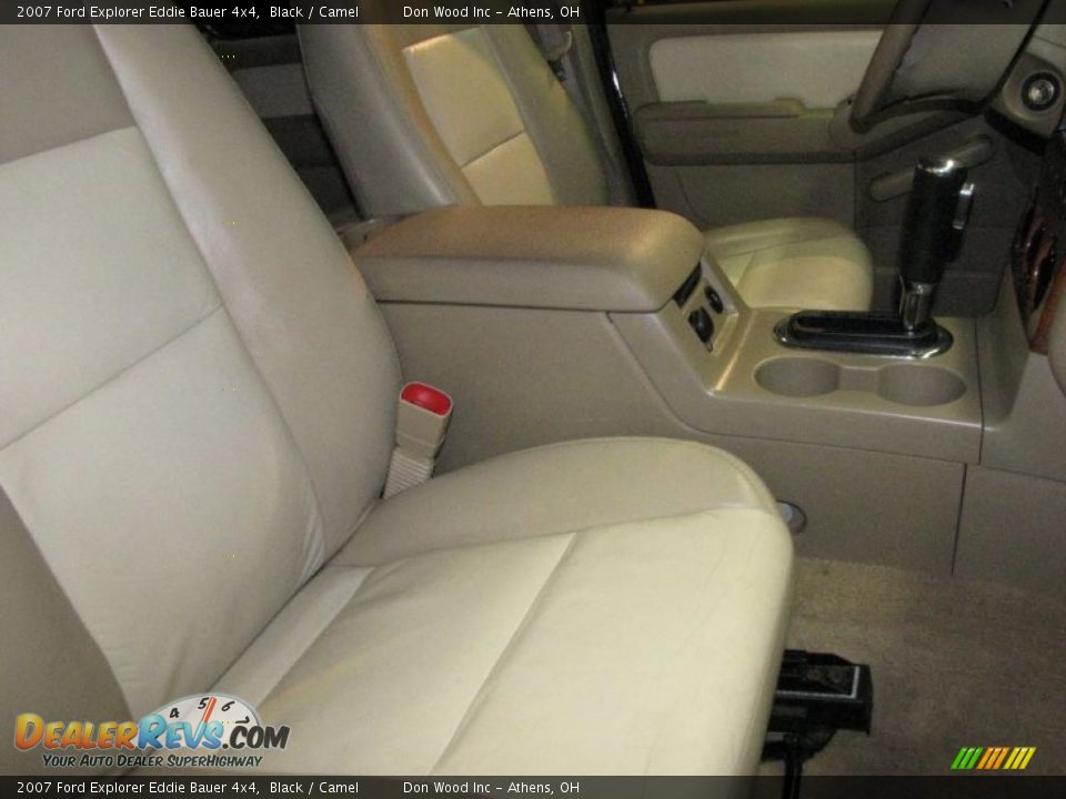 2007 Ford Explorer Eddie Bauer 4x4 Black / Camel Photo #11