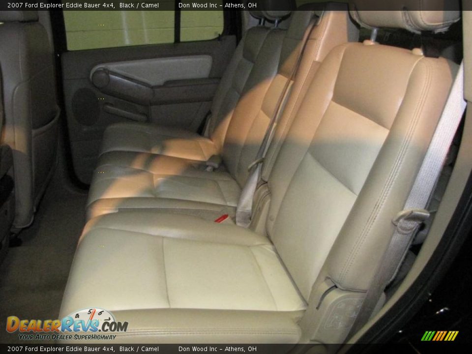 2007 Ford Explorer Eddie Bauer 4x4 Black / Camel Photo #12