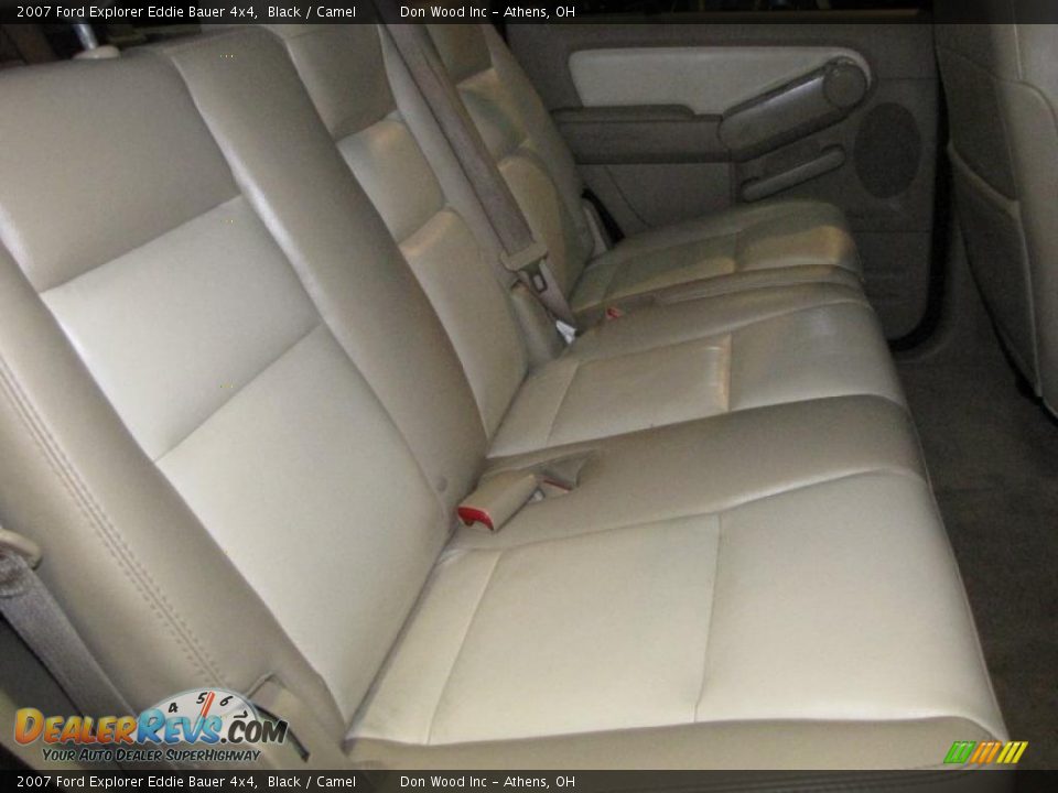 2007 Ford Explorer Eddie Bauer 4x4 Black / Camel Photo #13