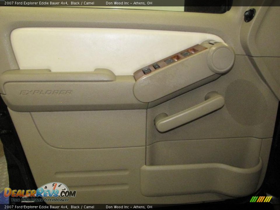 2007 Ford Explorer Eddie Bauer 4x4 Black / Camel Photo #16