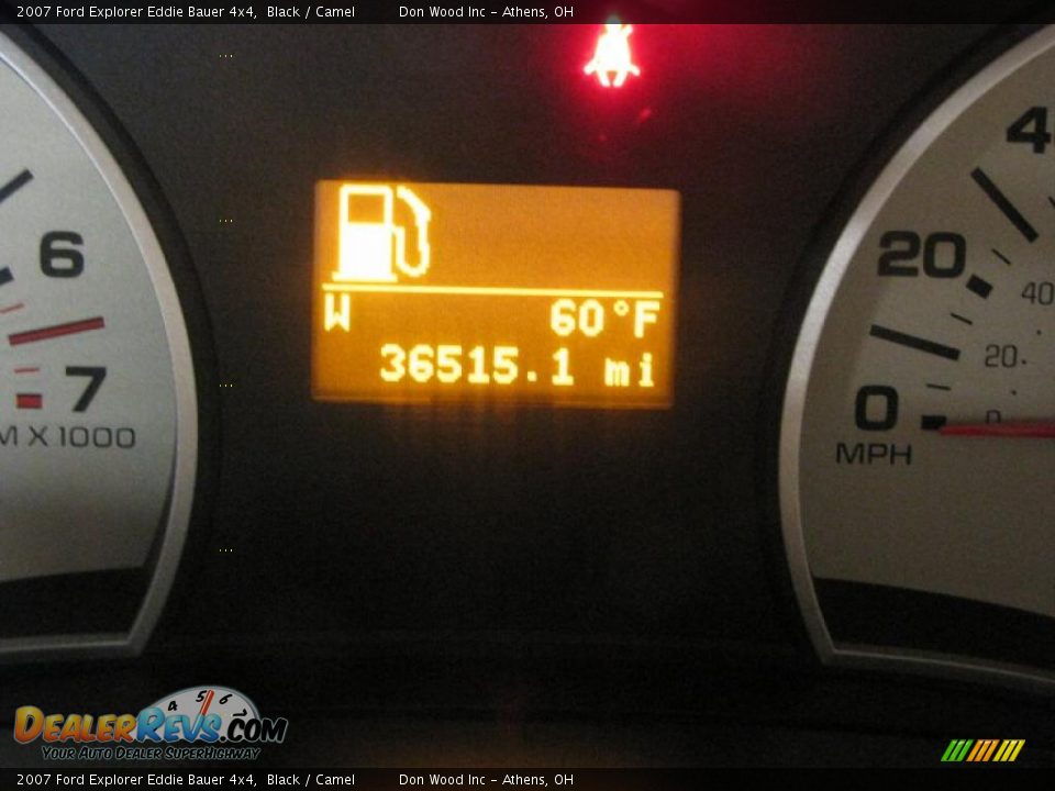 2007 Ford Explorer Eddie Bauer 4x4 Black / Camel Photo #21